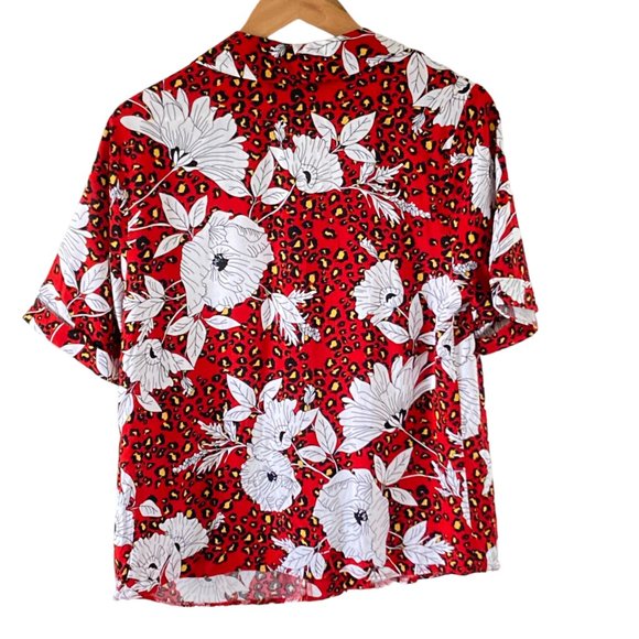 BNWT Matalan Women's Animal Print & Floral Lightweight Summer Blouse UK Size 14 - Picture 2 of 12
